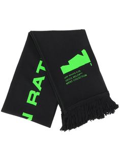 Off-White шарф с принтом