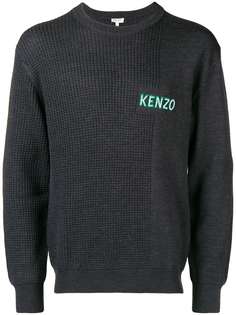 Kenzo contrasting logo sweater
