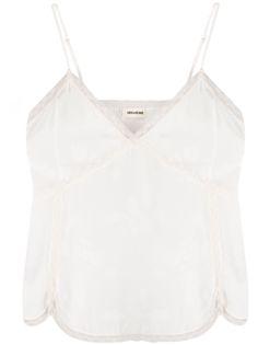Zadig&Voltaire топ Clark на бретелях с принтом пейсли