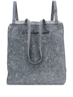 MM6 Maison Margiela джинсовая объемная сумка