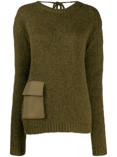 Rochas джемпер с карманом