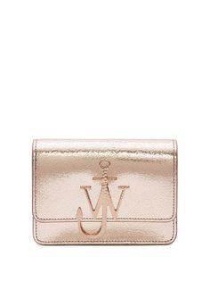 JW Anderson сумка с эффектом металлик и логотипом
