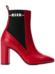 MSGM ботильоны с логотипом