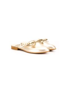 Monnalisa мюли с бантом