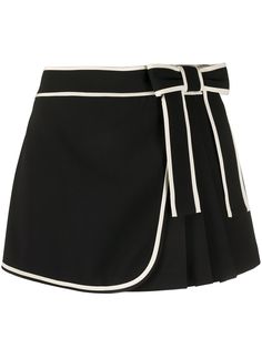 RedValentino юбка-шорты с бантом