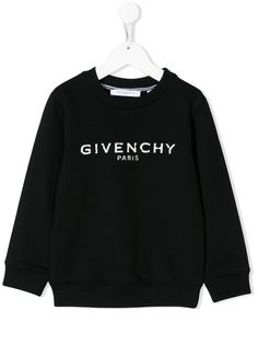 Givenchy Kids джемпер с длинными рукавами и логотипом