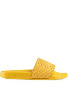 Gucci стеганые шлепанцы