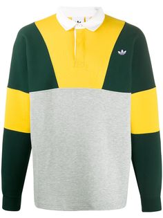 adidas толстовка Rugby с воротником-поло