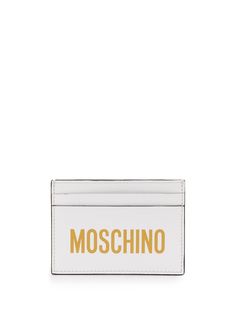 Moschino картхолдер с логотипом