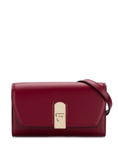 Salvatore Ferragamo поясная сумка с откидным клапаном