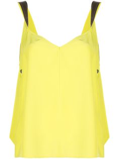 Rag & Bone топ с атласными бретелями