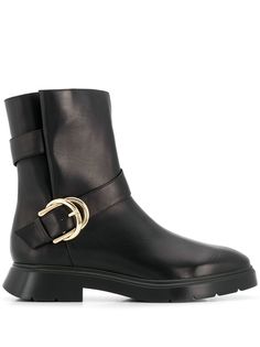 Stuart Weitzman ботинки Brenna с пряжкой