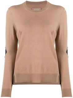 Zadig&Voltaire джемпер Shany с заклепками