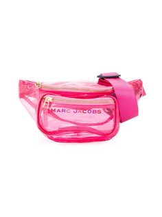 Little Marc Jacobs прозрачная поясная сумка с блестками