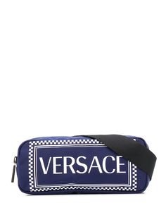 Versace поясная сумка с логотипом