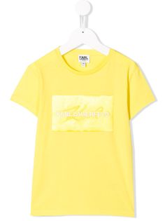 Karl Lagerfeld Kids футболка с логотипом