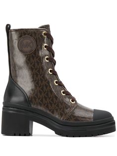 Michael Michael Kors ботинки с монограммой