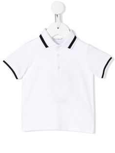 Dolce & Gabbana Kids рубашка поло с контрастными полосками