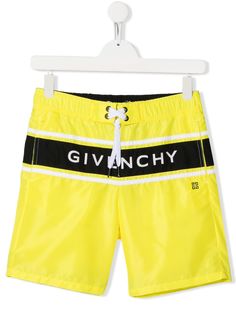 Givenchy Kids плавки-шорты с логотипом