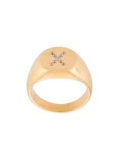 Nialaya Jewelry кольцо-печатка