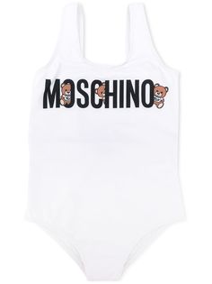 Moschino Kids боди с логотипом