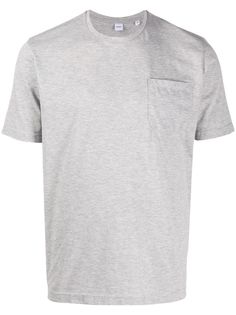 Aspesi футболка свободного кроя с нагрудным карманом
