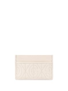 Gucci стеганый картхолдер с узором G Rhombus
