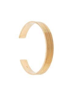 Isabel Lennse ребристый браслет-кафф