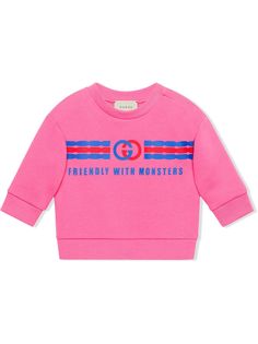 Gucci Kids толстовка с логотипом