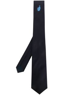 LANVIN галстук с логотипом
