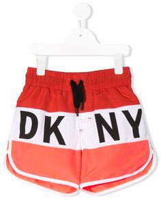 Dkny Kids плавки-шорты с логотипом