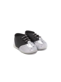 BabyWalker двухцветные ботинки с контрастным носком
