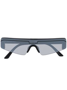 Balenciaga Eyewear солнцезащитные очки Ski в прямоугольной оправе
