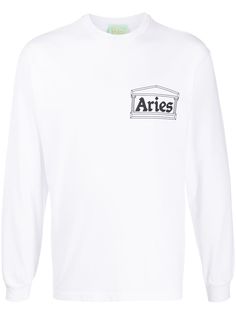 Aries футболка Y2K с логотипом