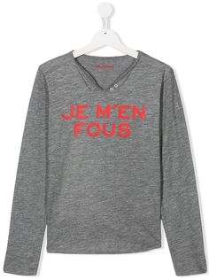 Zadig & Voltaire Kids футболка Je Men Fous