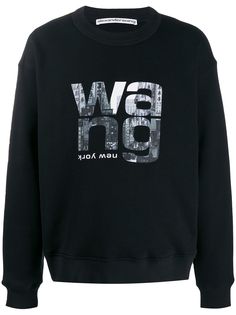 Alexander Wang толстовка с логотипом