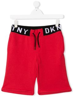 Dkny Kids шорты-бермуды с логотипом на поясе
