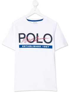 Ralph Lauren Kids футболка с логотипом