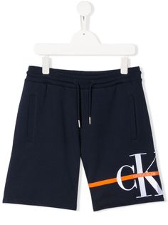Calvin Klein Kids шорты из джерси с логотипом