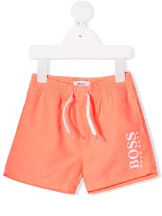 Boss Kids плавки-шорты с логотипом