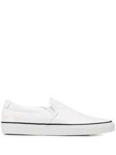 Common Projects слипоны с контрастной окантовкой