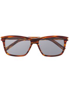 Saint Laurent Eyewear солнцезащитные очки SL339 в прямоугольной оправе