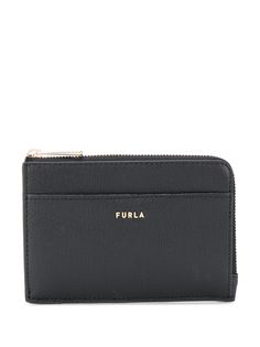 Furla кошелек на молнии с металлическим логотипом