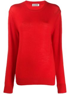 Jil Sander джемпер с круглым вырезом