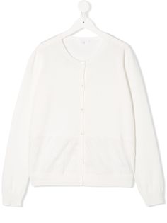 Chloé Kids кардиган узкого кроя с длинными рукавами