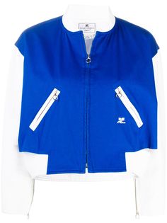 Courrèges Pre-Owned укороченная куртка с вырезами
