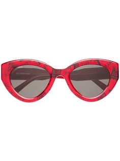 Balenciaga Eyewear солнцезащитные очки BB0073S с принтом