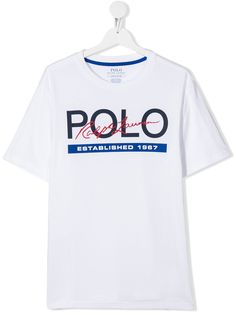 Ralph Lauren Kids футболка с логотипом