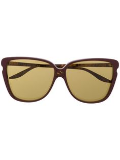 Gucci Eyewear солнцезащитные очки в оправе бабочка