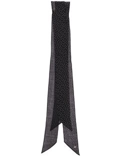 Saint Laurent шарф с заклепками